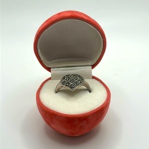 New sterling silver Marcasite ring